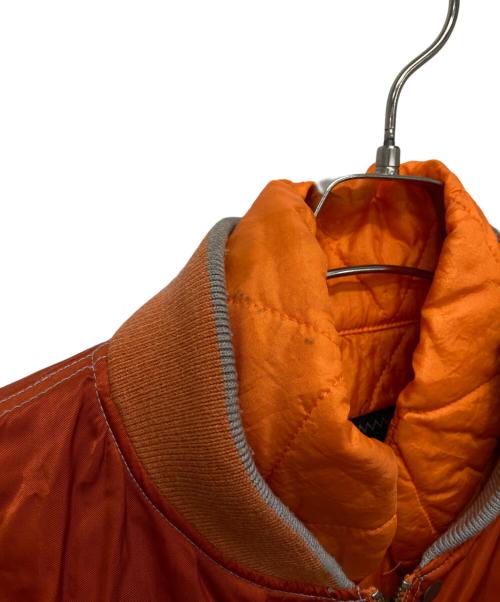 BONEVILLE（ボンネビル）BONEVILLE (ボンネビル) ライナー付フライトジャケット オレンジ サイズ:48の古着・服飾アイテム