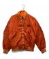 BONEVILLE（ボンネビル）の古着「ライナー付フライトジャケット」｜オレンジ