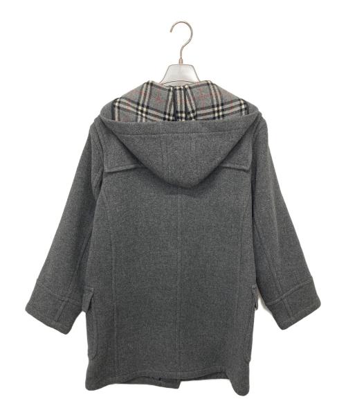 BURBERRY BLUE LABEL（バーバリー ブルー レーベル）BURBERRY BLUE LABEL (バーバリーロンドンブルーレーベル) ダッフルコート グレー サイズ:SIZE 40の古着・服飾アイテム
