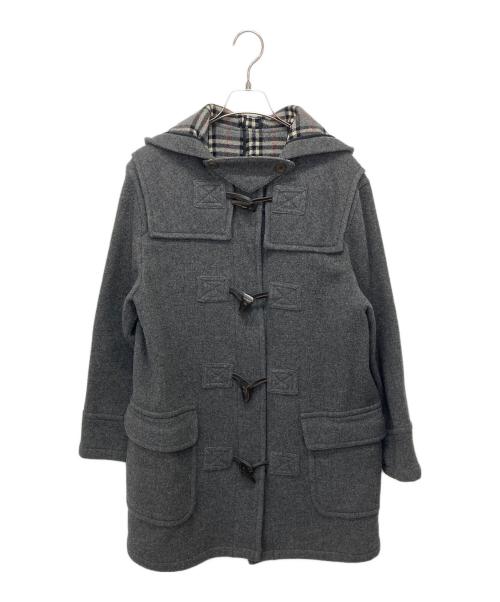 BURBERRY BLUE LABEL（バーバリー ブルー レーベル）BURBERRY BLUE LABEL (バーバリーロンドンブルーレーベル) ダッフルコート グレー サイズ:SIZE 40の古着・服飾アイテム