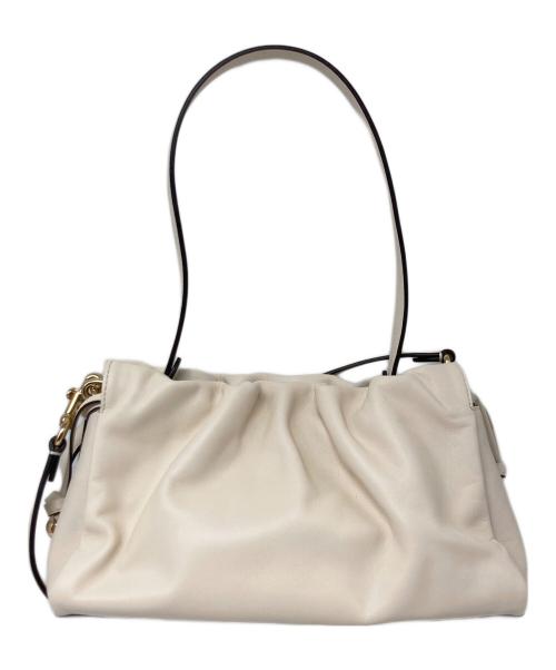 COACH（コーチ）COACH (コーチ) フェイショルダーバッグ・ルーシング ホワイトの古着・服飾アイテム