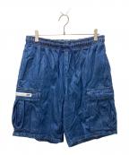 WTAPSダブルタップス）の古着「MILS2301 SHORTS COTTON/デニムカーゴショートパンツ」｜インディゴ