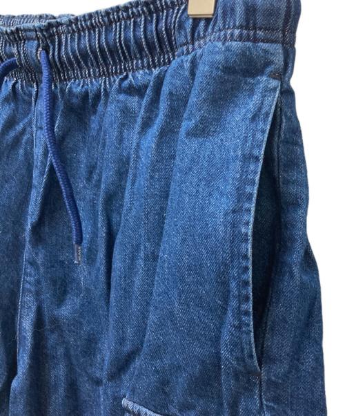 WTAPS（ダブルタップス）WTAPS (ダブルタップス) MILS2301 SHORTS COTTON/デニムカーゴショートパンツ インディゴ サイズ:03の古着・服飾アイテム