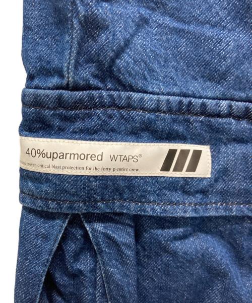 WTAPS（ダブルタップス）WTAPS (ダブルタップス) MILS2301 SHORTS COTTON/デニムカーゴショートパンツ インディゴ サイズ:03の古着・服飾アイテム