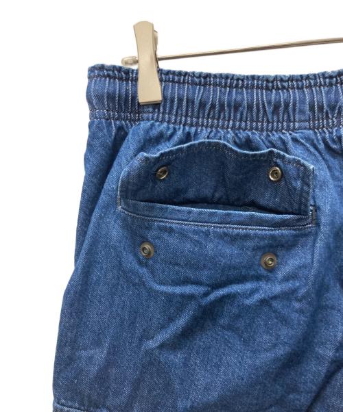 WTAPS（ダブルタップス）WTAPS (ダブルタップス) MILS2301 SHORTS COTTON/デニムカーゴショートパンツ インディゴ サイズ:03の古着・服飾アイテム