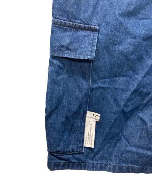 WTAPS（ダブルタップス）WTAPS (ダブルタップス) MILS2301 SHORTS COTTON/デニムカーゴショートパンツ インディゴ サイズ:03の古着・服飾アイテム