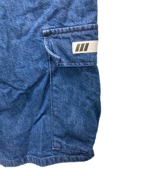 WTAPS（ダブルタップス）WTAPS (ダブルタップス) MILS2301 SHORTS COTTON/デニムカーゴショートパンツ インディゴ サイズ:03の古着・服飾アイテム