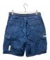 WTAPS (ダブルタップス) MILS2301 SHORTS COTTON/デニムカーゴショートパンツ インディゴ サイズ:03：25000円