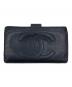 CHANEL（シャネル）の古着「ココマーク2つ折り財布」｜ブラック