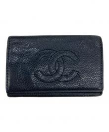 CHANEL（シャネル）の古着「6連キーケース」｜ブラック