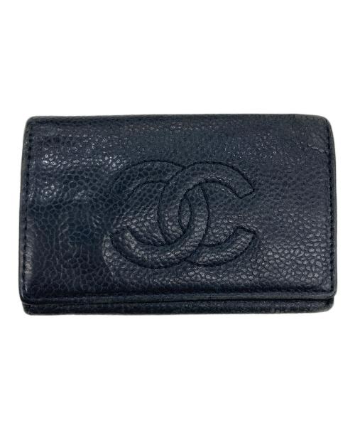 CHANEL（シャネル）CHANEL (シャネル) 6連キーケース ブラックの古着・服飾アイテム