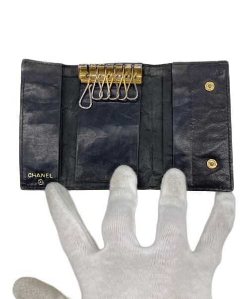 CHANEL（シャネル）CHANEL (シャネル) 6連キーケース ブラックの古着・服飾アイテム