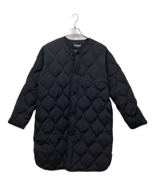 ORCIVAL（オーシバル）ORCIVAL (オーシバル) リモンタナイロンノーカラーキルティングコート ブラック サイズ:2の古着・服飾アイテム