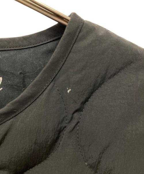 ORCIVAL（オーシバル）ORCIVAL (オーシバル) リモンタナイロンノーカラーキルティングコート ブラック サイズ:2の古着・服飾アイテム