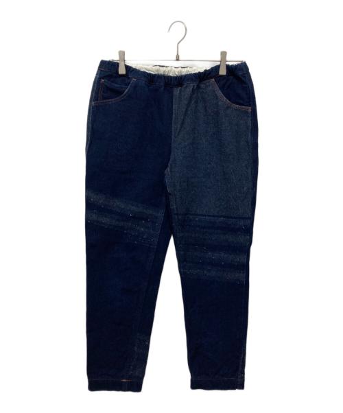 tamaki niime（タマキ ニイメ）tamaki niime (タマキ ニイメ) イージーデニムパンツ インディゴ サイズ:Lの古着・服飾アイテム