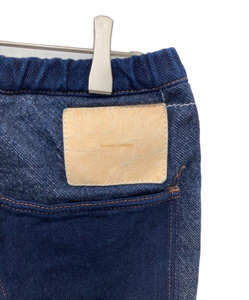 tamaki niime（タマキ ニイメ）tamaki niime (タマキ ニイメ) イージーデニムパンツ インディゴ サイズ:Lの古着・服飾アイテム
