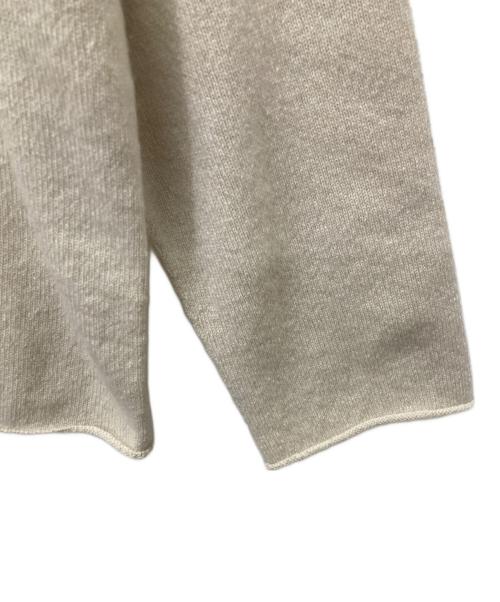 evam eva（エヴァムエヴァ）evam eva (エヴァムエヴァ) カシミヤタートルネックニット アイボリー サイズ:1の古着・服飾アイテム