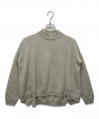 evam evaエヴァムエヴァ）の古着「カシミヤハイネックニット」｜ベージュ