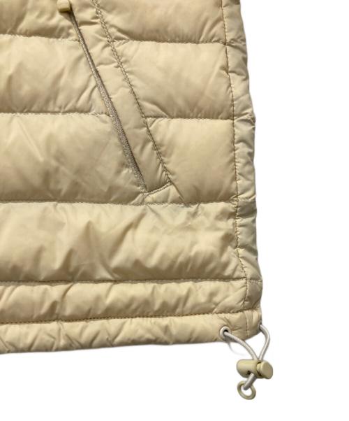 DANTON（ダントン）DANTON (ダントン) Crew Neck Inner Down Jacket/ライトダウンジャケット イエロー サイズ:36の古着・服飾アイテム