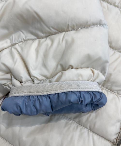 DANTON（ダントン）DANTON (ダントン) Crew Neck Inner Down Jacket/ライトダウンジャケット イエロー サイズ:36の古着・服飾アイテム