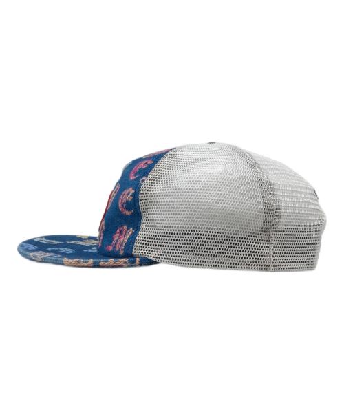 SUPREME（シュプリーム）SUPREME (シュプリーム) Gradient Jacquard Mwsh Back 5-Panel Cap インディゴの古着・服飾アイテム
