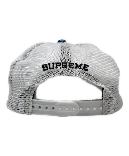 SUPREME（シュプリーム）SUPREME (シュプリーム) Gradient Jacquard Mwsh Back 5-Panel Cap インディゴの古着・服飾アイテム