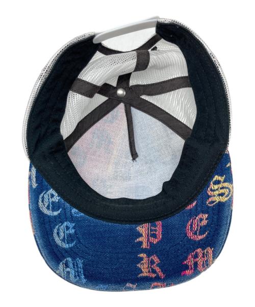 SUPREME（シュプリーム）SUPREME (シュプリーム) Gradient Jacquard Mwsh Back 5-Panel Cap インディゴの古着・服飾アイテム