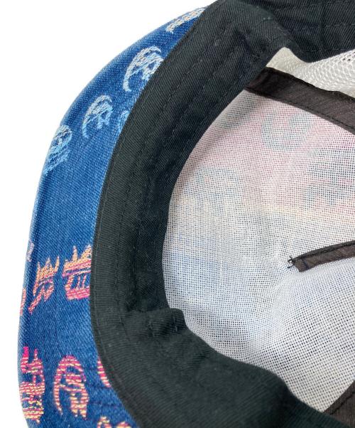 SUPREME（シュプリーム）SUPREME (シュプリーム) Gradient Jacquard Mwsh Back 5-Panel Cap インディゴの古着・服飾アイテム