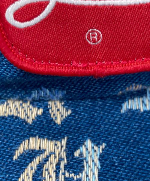 SUPREME（シュプリーム）SUPREME (シュプリーム) Gradient Jacquard Mwsh Back 5-Panel Cap インディゴの古着・服飾アイテム