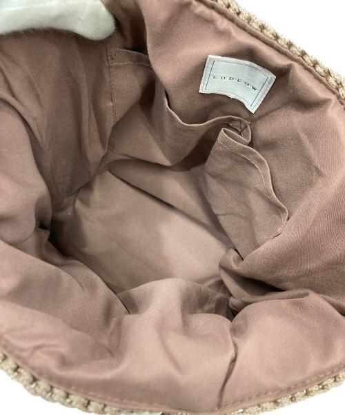 LUDLOW（ラドロー）LUDLOW (ラドロー) アニマルコードバッグ/ハンドバッグ ベージュの古着・服飾アイテム