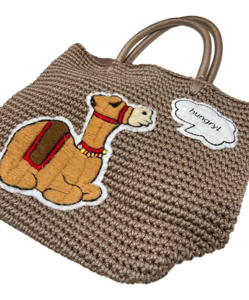 LUDLOW（ラドロー）LUDLOW (ラドロー) アニマルコードバッグ/ハンドバッグ ベージュの古着・服飾アイテム