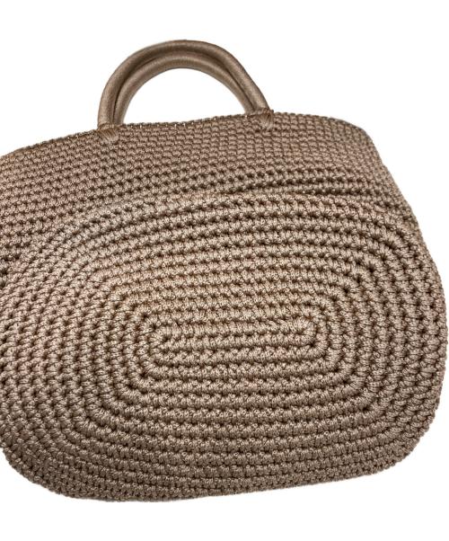 LUDLOW（ラドロー）LUDLOW (ラドロー) アニマルコードバッグ/ハンドバッグ ベージュの古着・服飾アイテム