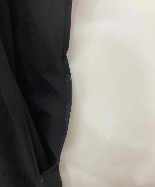 Y's（ワイズ）Y's (ワイズ) ウールギャバノースリーブワンピース ブラック サイズ:2の古着・服飾アイテム