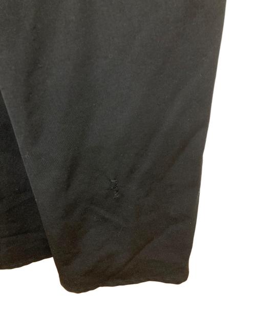 Y's（ワイズ）Y's (ワイズ) ウールギャバノースリーブワンピース ブラック サイズ:2の古着・服飾アイテム