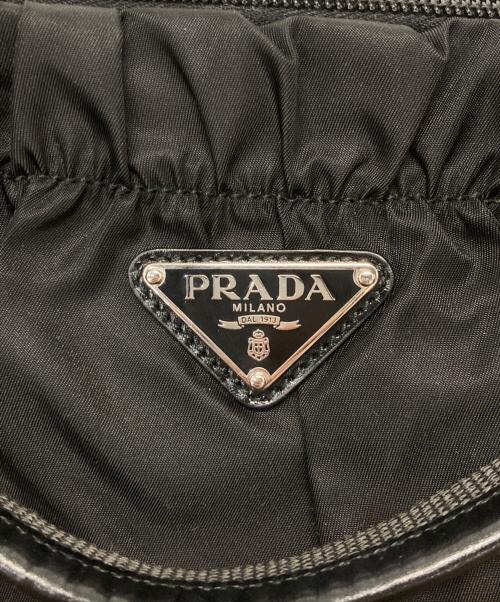 PRADA（プラダ）PRADA (プラダ) 2WAYショルダーバッグ ブラックの古着・服飾アイテム