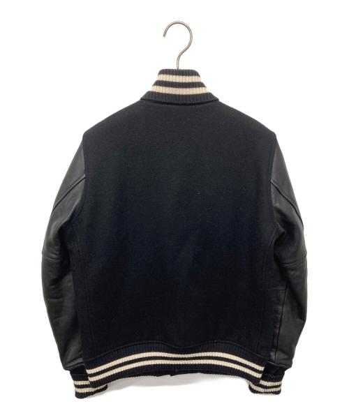 Hysteric Glamour（ヒステリックグラマー）Hysteric Glamour (ヒステリックグラマー) 袖レザースタジャン ブラック サイズ:Sの古着・服飾アイテム