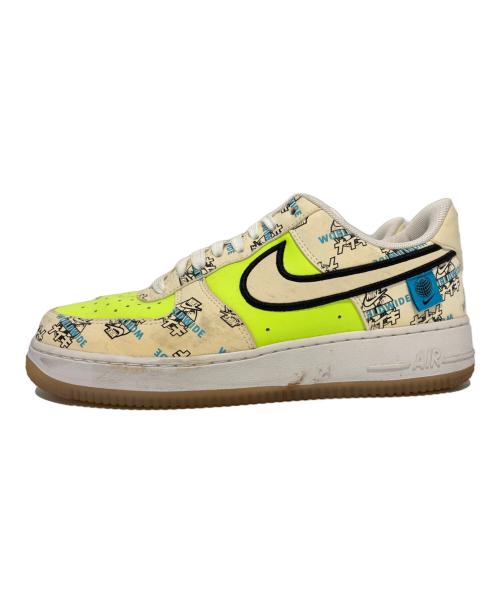 NIKE（ナイキ）NIKE (ナイキ) Nike World Wide Pack Air Force 1 Low White イエロー サイズ:26の古着・服飾アイテム