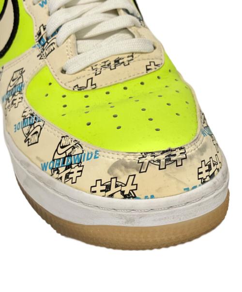 NIKE（ナイキ）NIKE (ナイキ) Nike World Wide Pack Air Force 1 Low White イエロー サイズ:26の古着・服飾アイテム