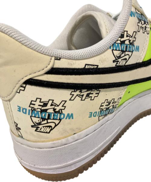 NIKE（ナイキ）NIKE (ナイキ) Nike World Wide Pack Air Force 1 Low White イエロー サイズ:26の古着・服飾アイテム