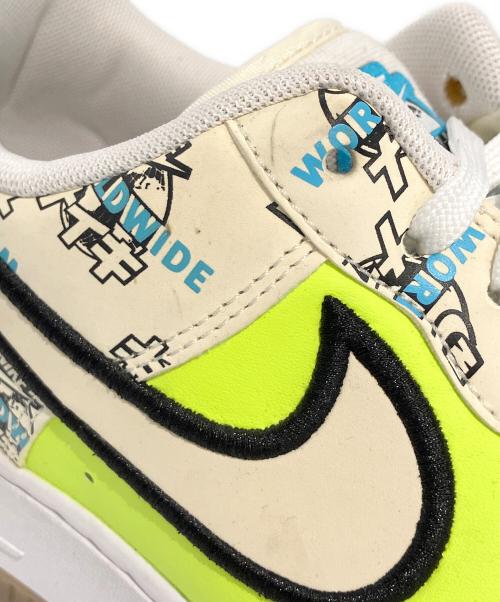 NIKE（ナイキ）NIKE (ナイキ) Nike World Wide Pack Air Force 1 Low White イエロー サイズ:26の古着・服飾アイテム