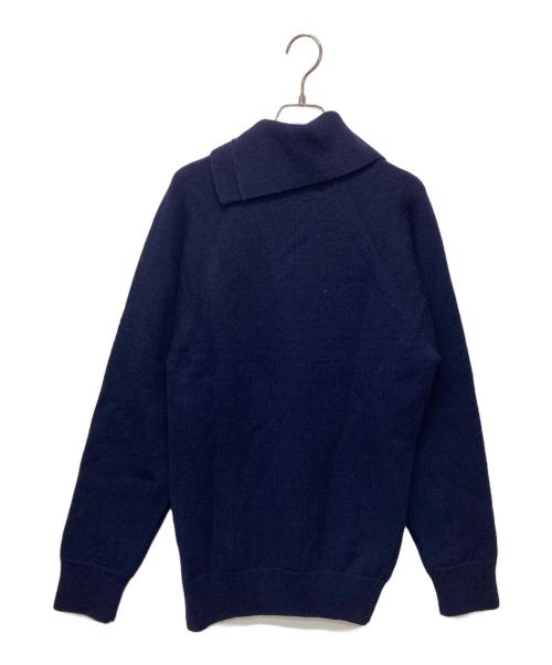 KENZO（ケンゾー）KENZO (ケンゾー) デザインボタンニット ネイビー サイズ:Mの古着・服飾アイテム