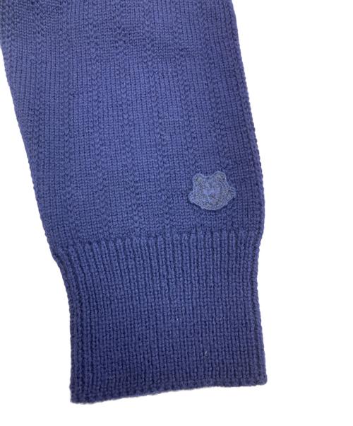 KENZO（ケンゾー）KENZO (ケンゾー) デザインボタンニット ネイビー サイズ:Mの古着・服飾アイテム