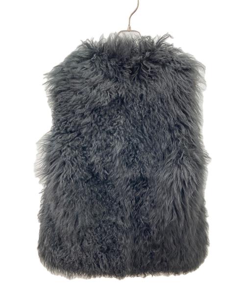 DESIGNWORKS（デザインワークス）DESIGNWORKS (デザインワークス) Fファーベスト ブラック サイズ:表記無しの古着・服飾アイテム