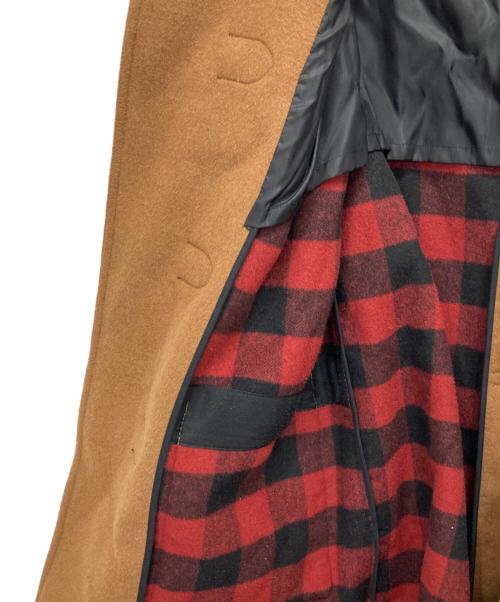 COACH（コーチ）COACH (コーチ) WOOL DUFFLE/ダッフルコート キャメル サイズ:Ｍの古着・服飾アイテム