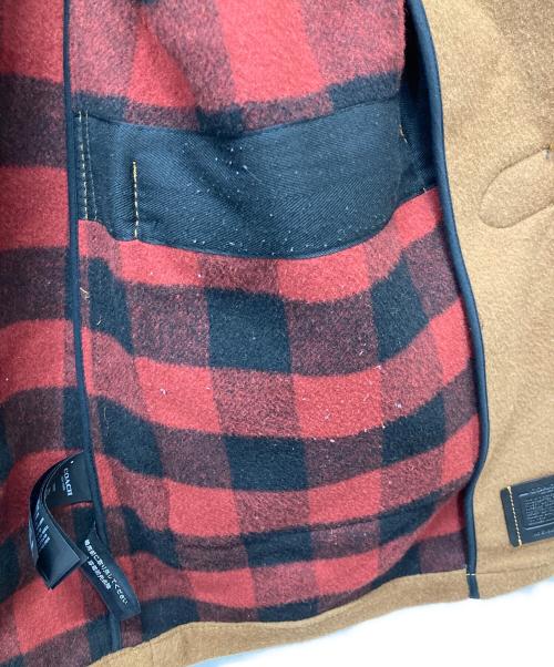 COACH（コーチ）COACH (コーチ) WOOL DUFFLE/ダッフルコート キャメル サイズ:Ｍの古着・服飾アイテム