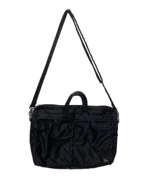PORTER（ポーター）PORTER (ポーター) TANKER 2WAYバッグ ブラックの古着・服飾アイテム
