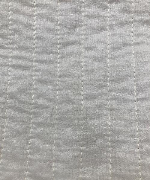 house of lotus（ハウスオブロータス）house of lotus (ハウスオブロータス) ストライプキルトノーカラージャケット ホワイト サイズ:Ⅿの古着・服飾アイテム