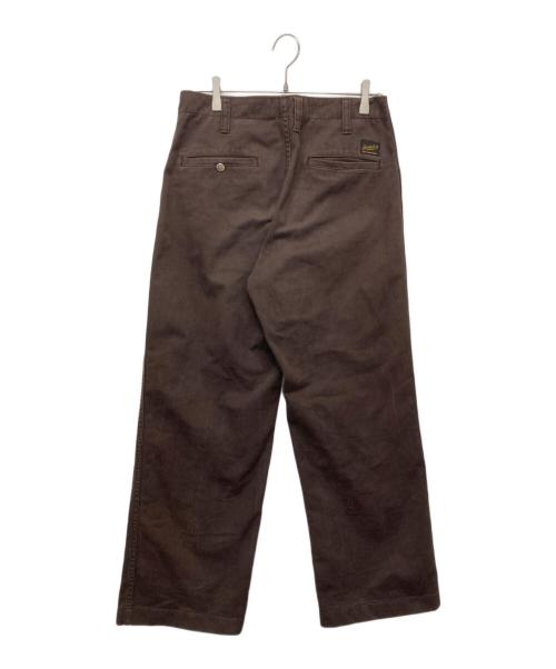 TENDERLOIN（テンダーロイン）TENDERLOIN (テンダーロイン) ワークパンツ ブラウン サイズ:XSの古着・服飾アイテム