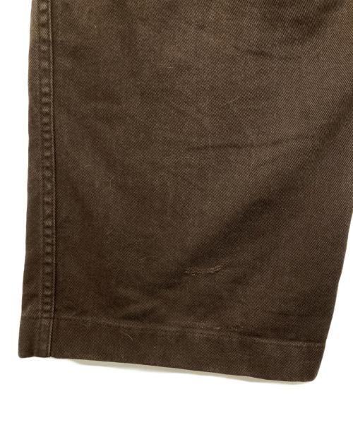 TENDERLOIN（テンダーロイン）TENDERLOIN (テンダーロイン) ワークパンツ ブラウン サイズ:XSの古着・服飾アイテム