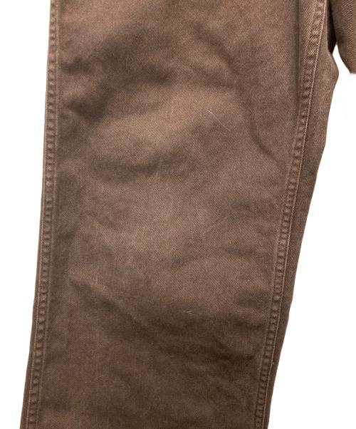 TENDERLOIN（テンダーロイン）TENDERLOIN (テンダーロイン) ワークパンツ ブラウン サイズ:XSの古着・服飾アイテム